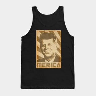 JFK Merica Retro Propaganda Tank Top